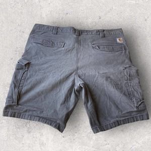 Carhartt men’s size 42 waist grey cargo shorts relaxed fit super comfy
